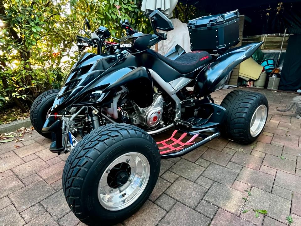 Yamaha Raptor 700R SE *Supermoto* 2007 — rear view