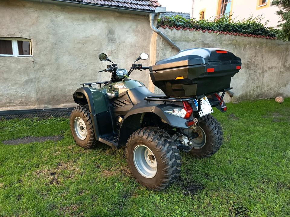 Kymco 4x4 Quad ATV Kymco MXU 500 2010 — салон