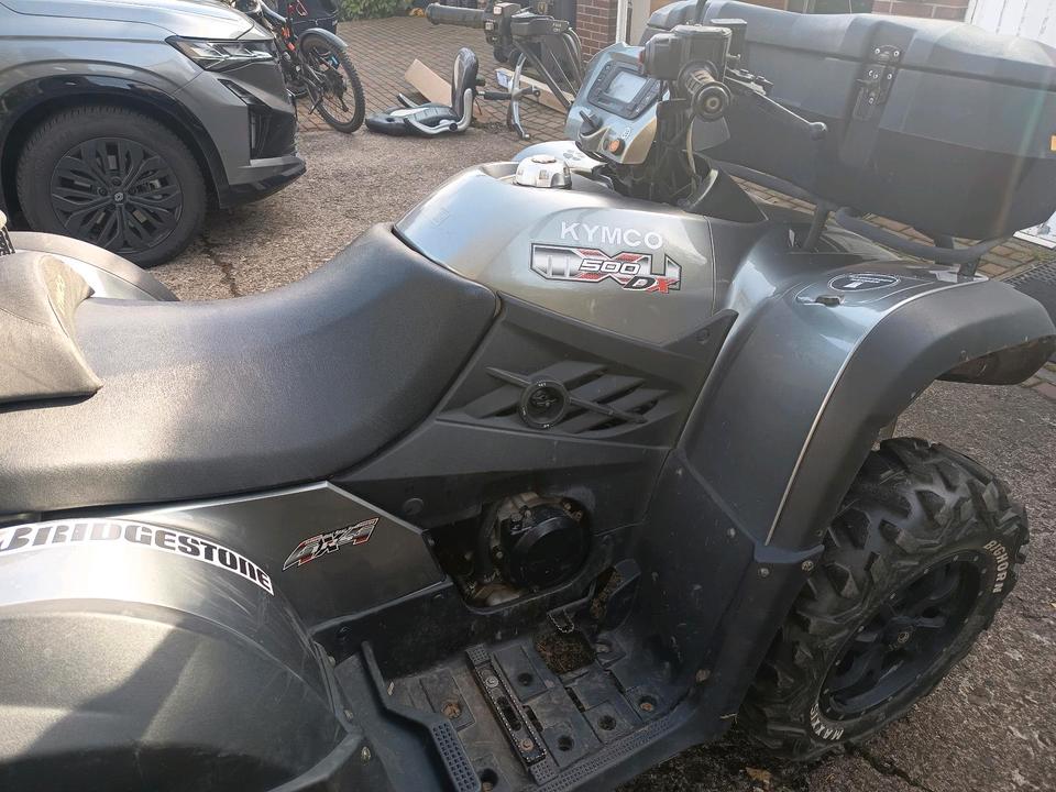Kymco Quad 2011 — двигун 500 ccm