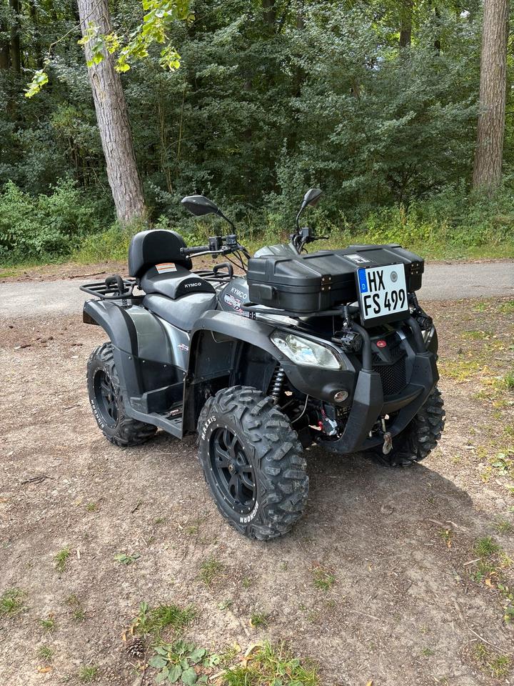Kymco MXU 500 DX IRS ATV Quad 4x4 LOF - Seilwinde - AT Reifen, 2011