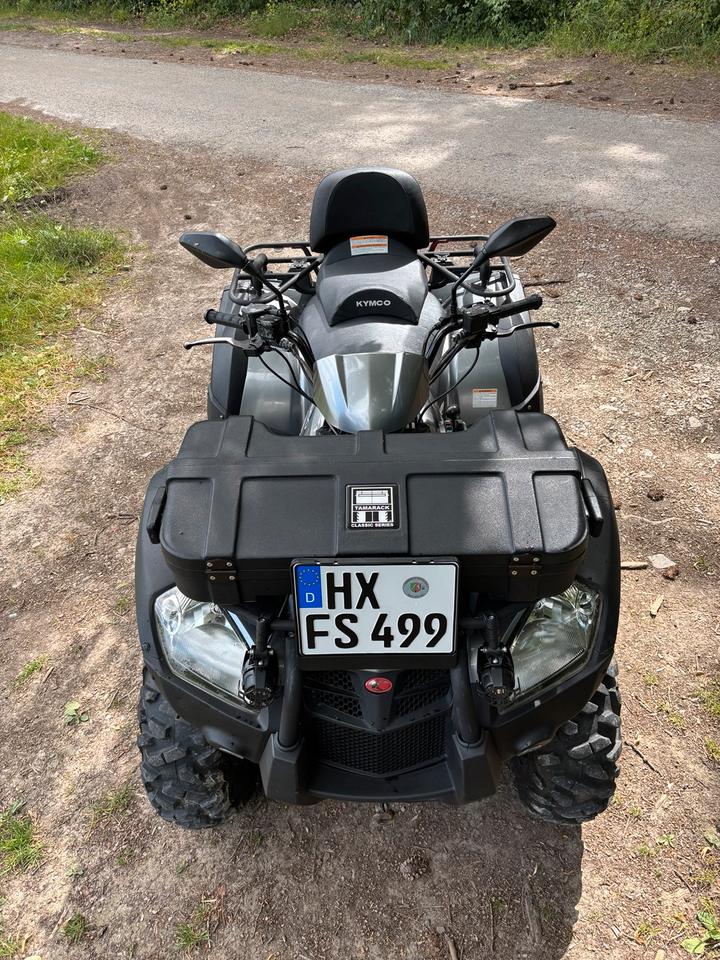 Kymco MXU 500 DX IRS ATV Quad 4x4 LOF - Seilwinde - AT Reifen 2011 — фото 12