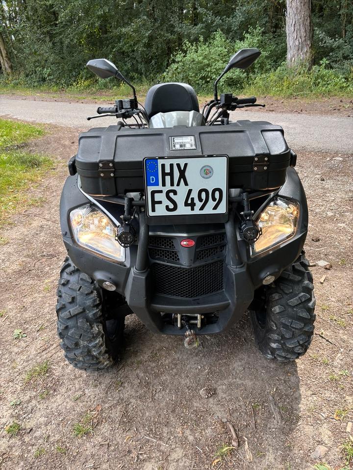 Kymco MXU 500 DX IRS ATV Quad 4x4 LOF - Seilwinde - AT Reifen 2011 — фото 13