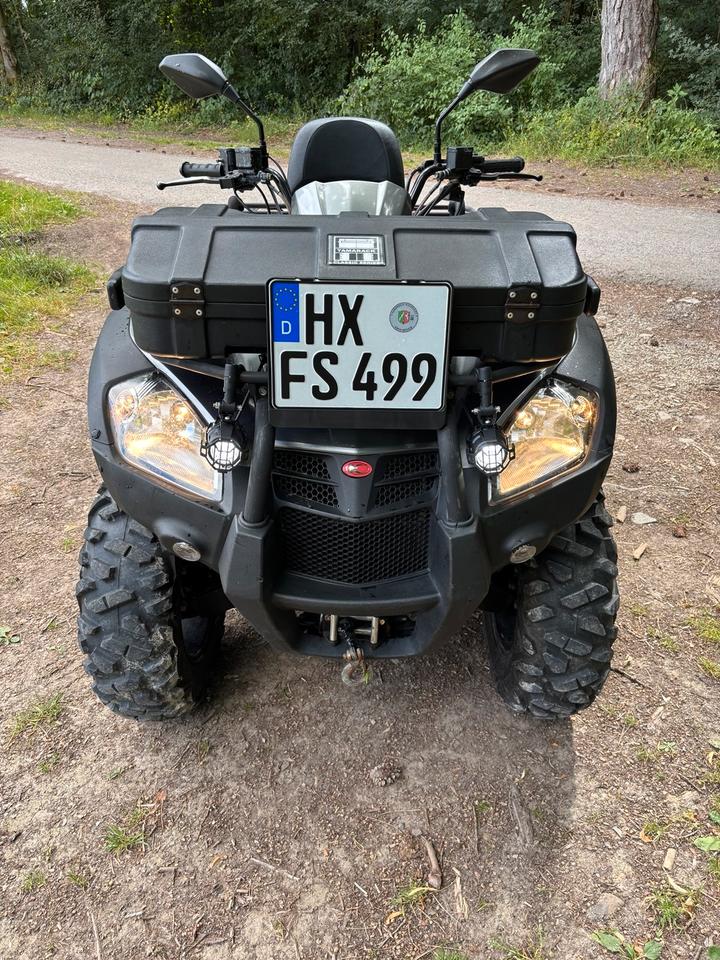 Kymco MXU 500 DX IRS ATV Quad 4x4 LOF - Seilwinde - AT Reifen 2011 — фото 14