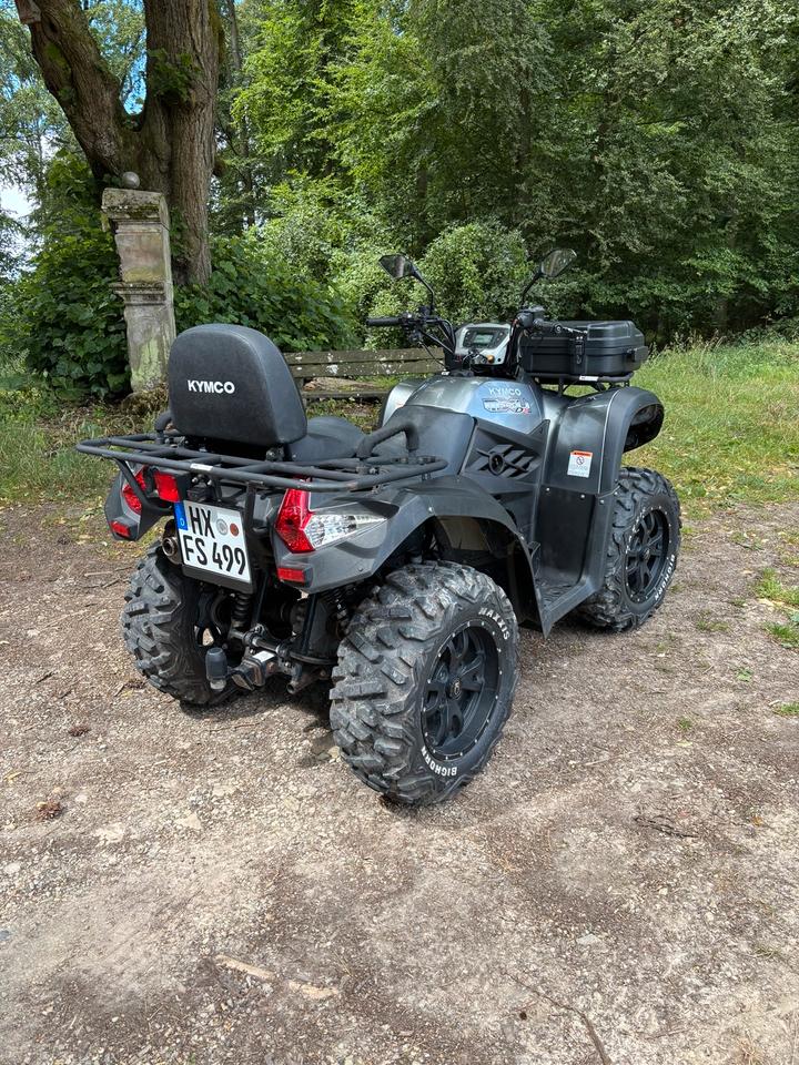 Kymco MXU 500 DX IRS ATV Quad 4x4 LOF - Seilwinde - AT Reifen 2011 — фото 5