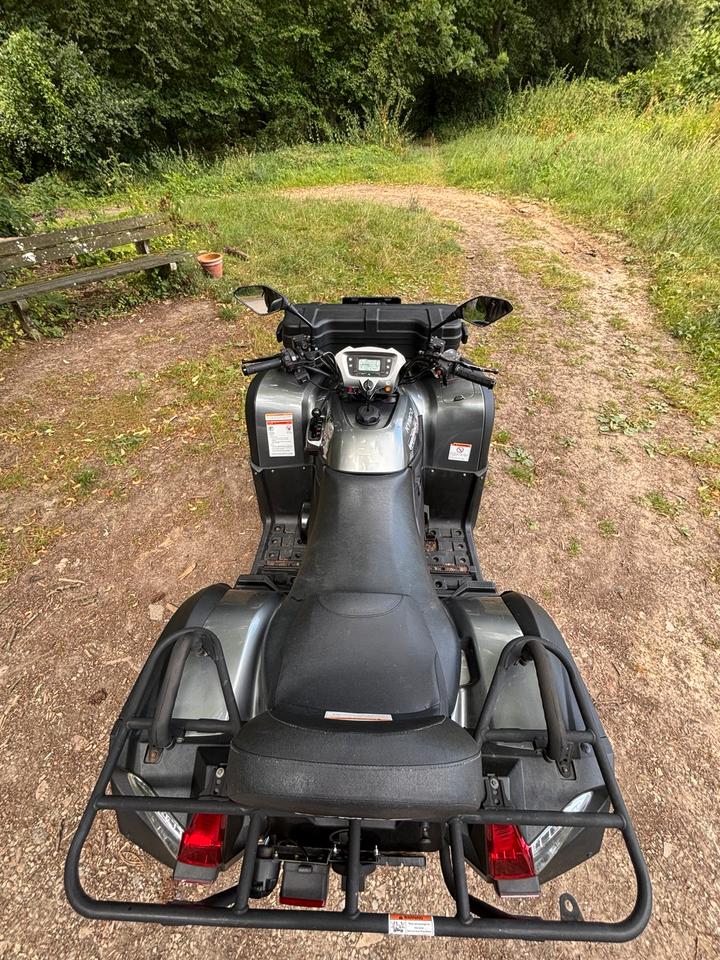 Kymco MXU 500 DX IRS ATV Quad 4x4 LOF - Seilwinde - AT Reifen 2011 — фото 6