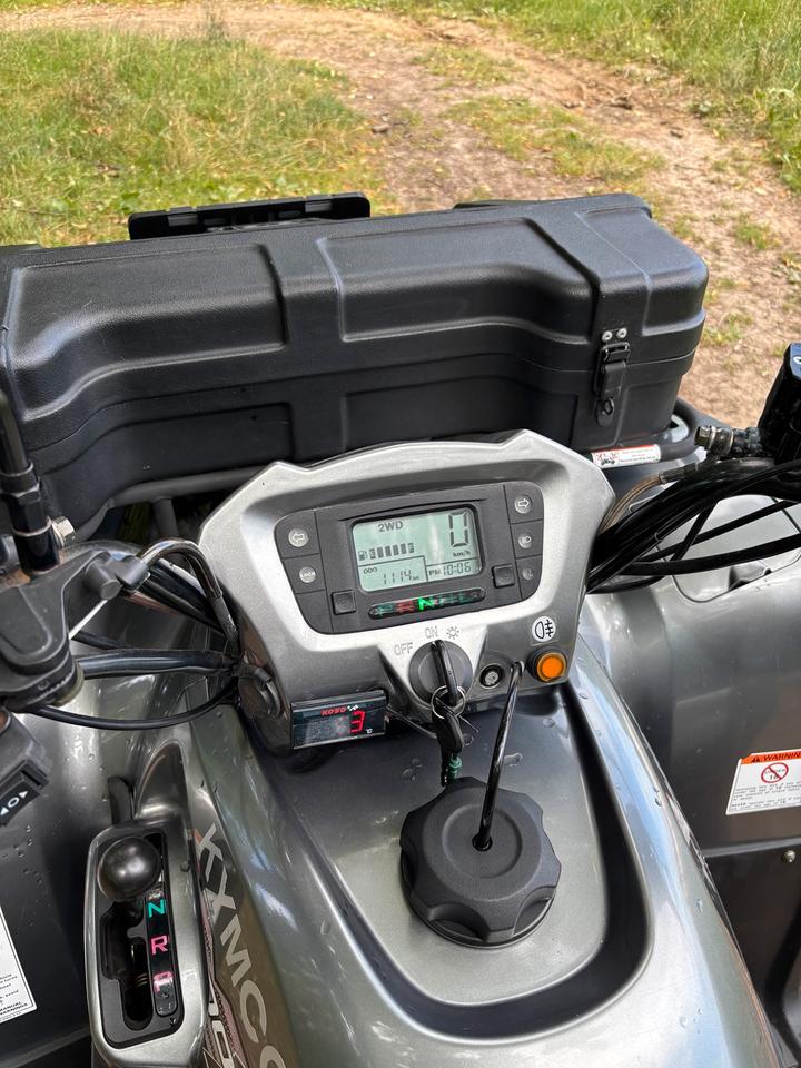 Kymco MXU 500 DX IRS ATV Quad 4x4 LOF - Seilwinde - AT Reifen 2011 — фото 8