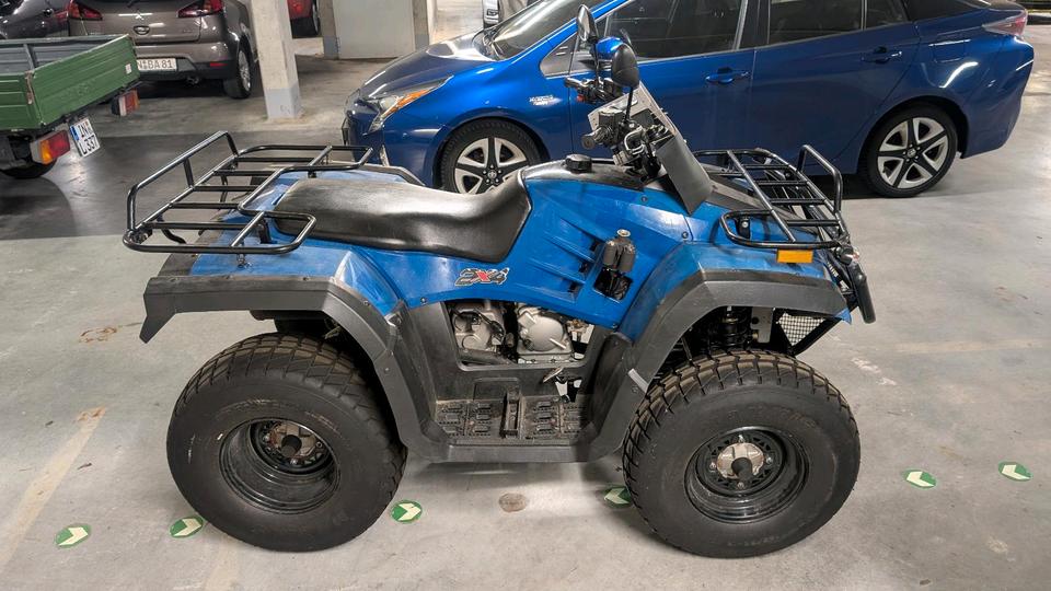 Weitere Motorräder Quad Buyang FA-D300 2x4; AHK; 2.783,6km Laufleistung 2009 — салон