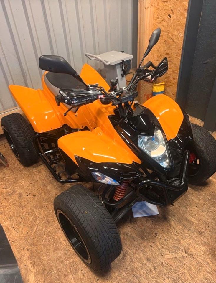 Weitere Motorräder Quad Luxxon Adly Hurricane 500ccm 2009 — engine 500 ccm