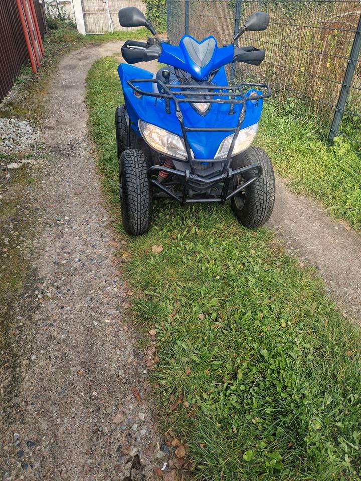  Quad Atv Truckrunner 2008 — rear view