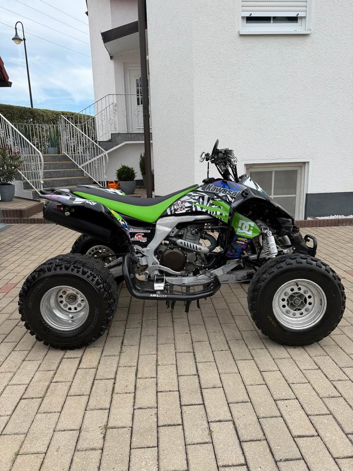 Kawasaki Gelöscht • Kawasaki KFX 450R LOF 2008 — rear view