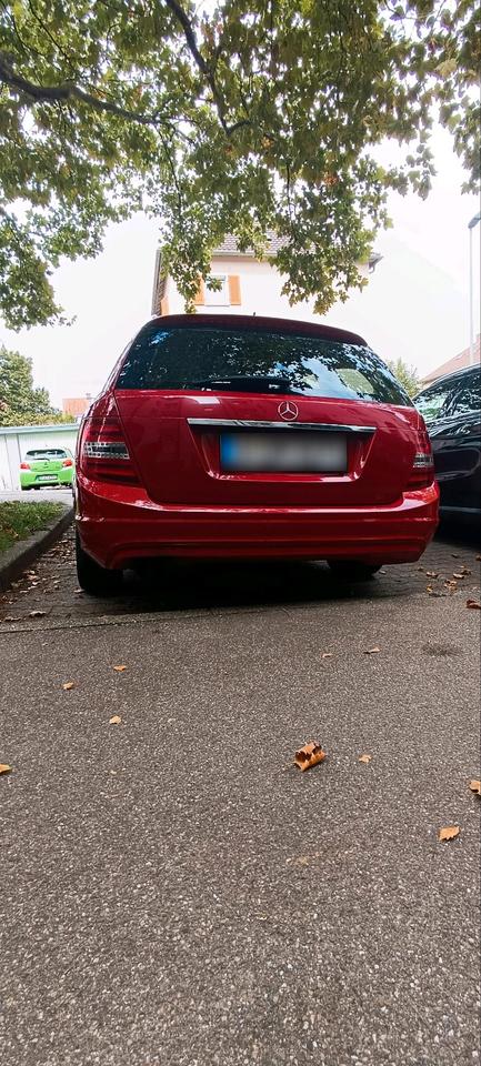 Mercedes Benz C 200 2013 — rear view