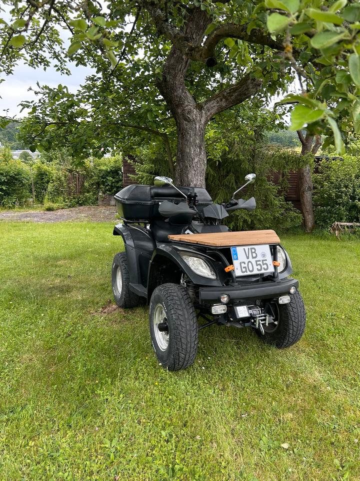 Weitere Motorräder Quad mit Anhängerkupplung, 2007