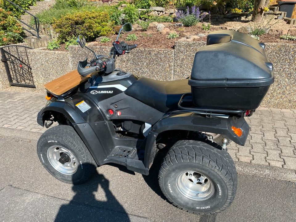 Weitere Motorräder Quad mit Anhängerkupplung 2007 — interior