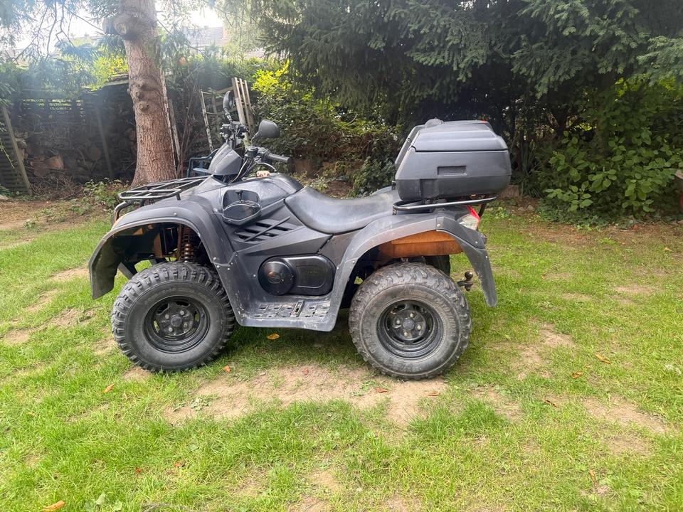 Kymco Gelöscht • Kymco MXU 500. 4x4. LOF 2011 — вигляд ззаду