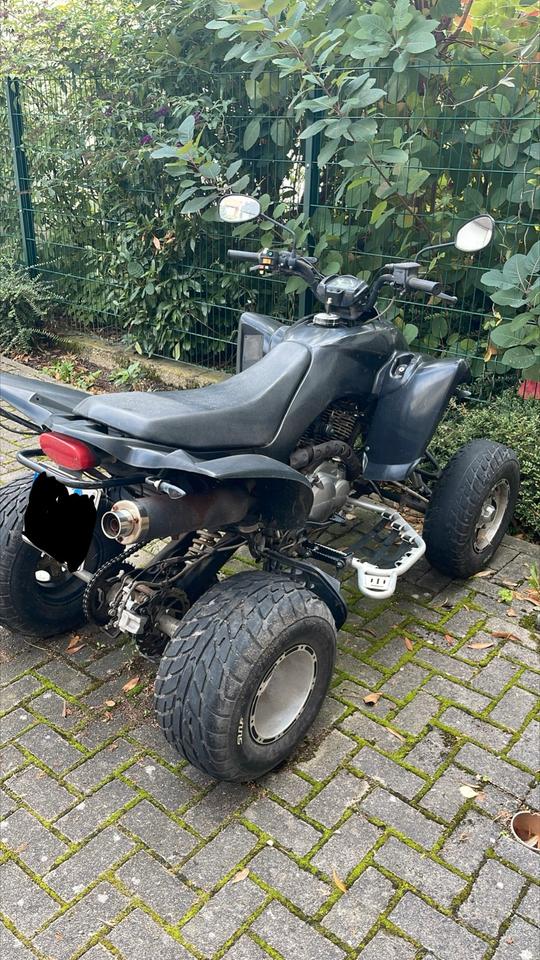 Weitere Motorräder HSUN HS350ATV-2 Quad wie Yamaha Raptor 350 2010 — rear view