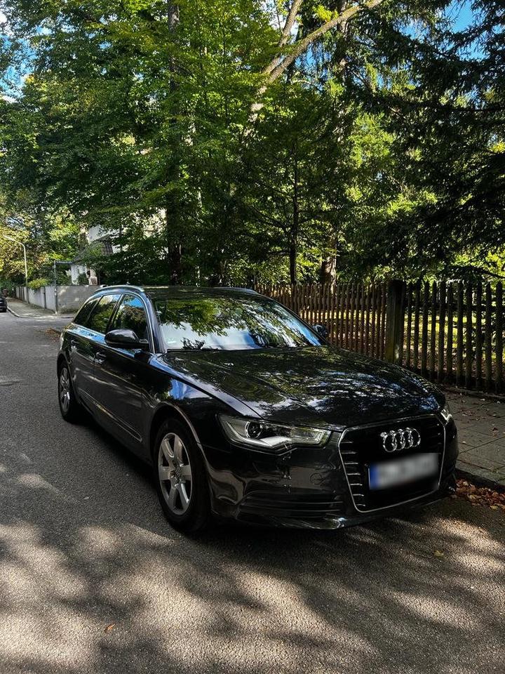 Audi A6 2014 — rear view