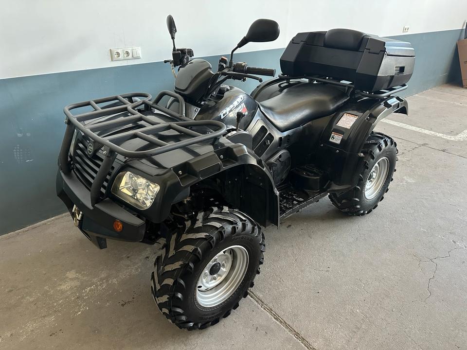 Weitere Motorräder CF Moto 500 Quad ATV 4x4 Allrad Seilwinde LOF AHK Tüv 2014 — interior