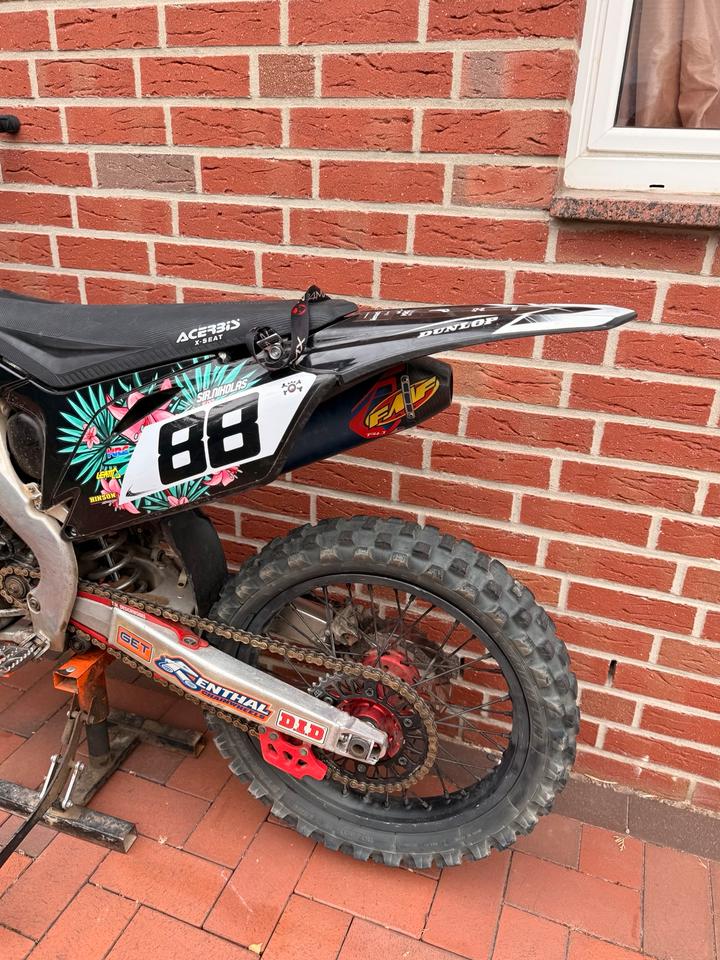 Honda crf 450r Motocross Cross fmf 2013 — interior