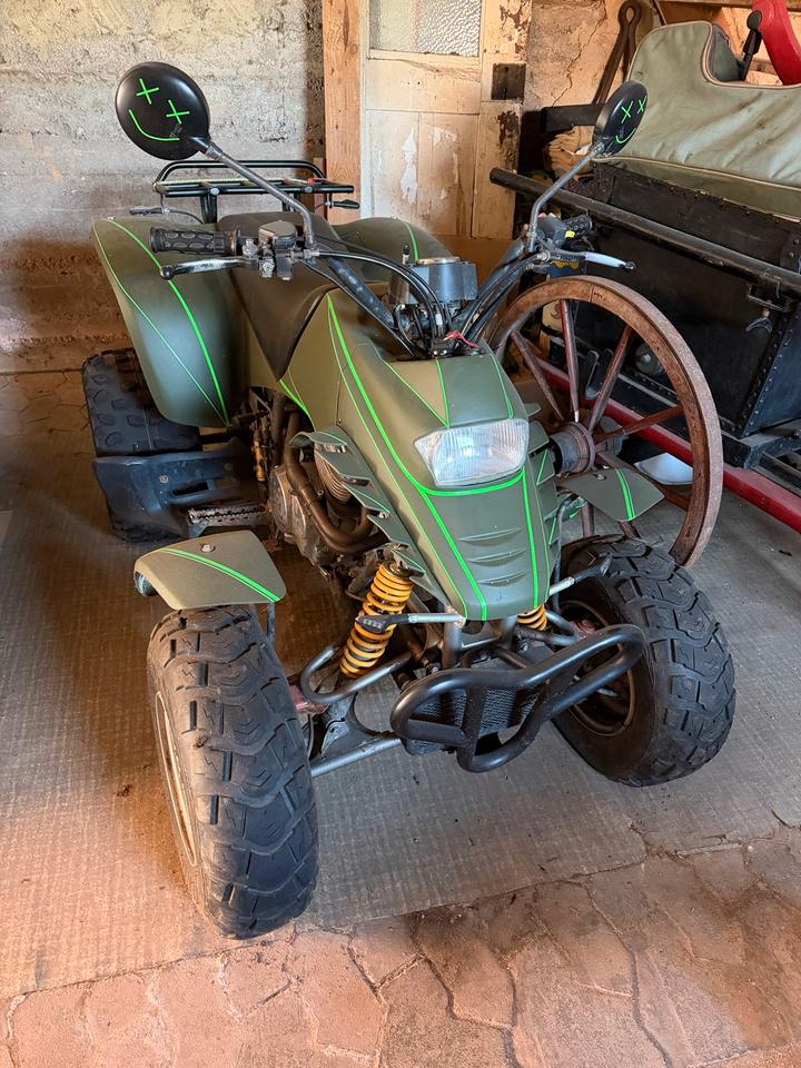 Weitere Motorräder 250ccm QUAD SMC Explorer Stinger - für Bastler ! 2005 — rear view