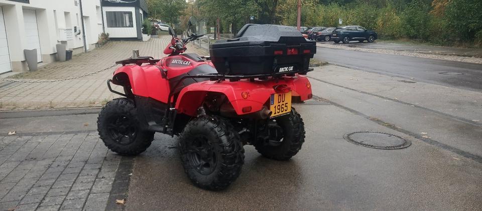  Quad Arctic Cat 500 4x4 mit Seilwinde und Top case 2005 — interior