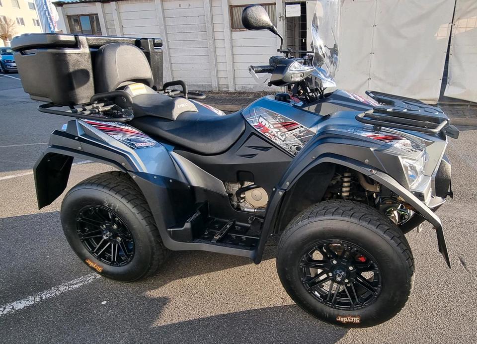 Kymco Quad ATV Kymco MXU 700 EXi EPS LOF Allrad TOP Seilwinde Different 2015 — rear view