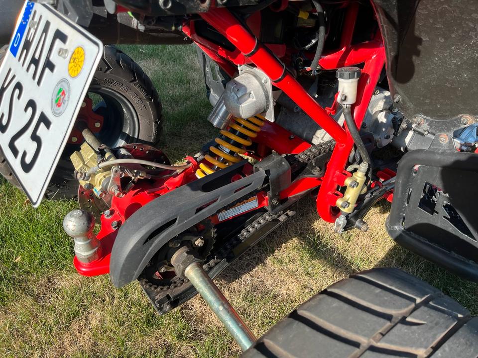  Aeon Cobra 400 Supermoto Quad 2014 — engine 346 ccm