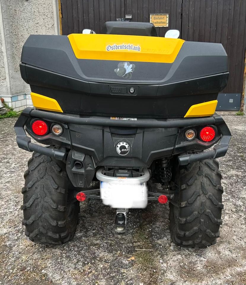  Can Am Outlander 650 Max mit LOF-Zulassung und wenigen Kilometer 2014 — engine 650 ccm