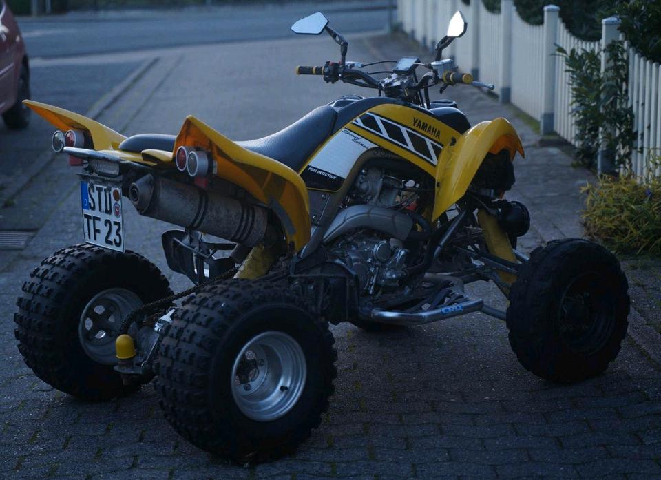 Yamaha Raptor 700R 50th Anniversary Edition LOF Zulassung 2006 — rear view