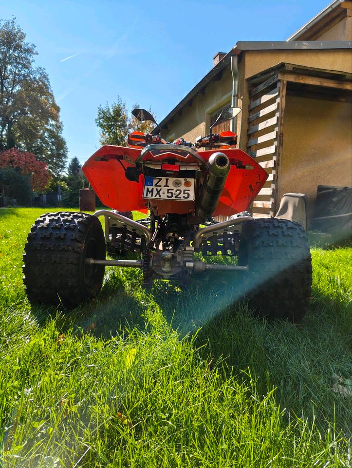 KTM 525 XC ATV Quad 2009 — rear view