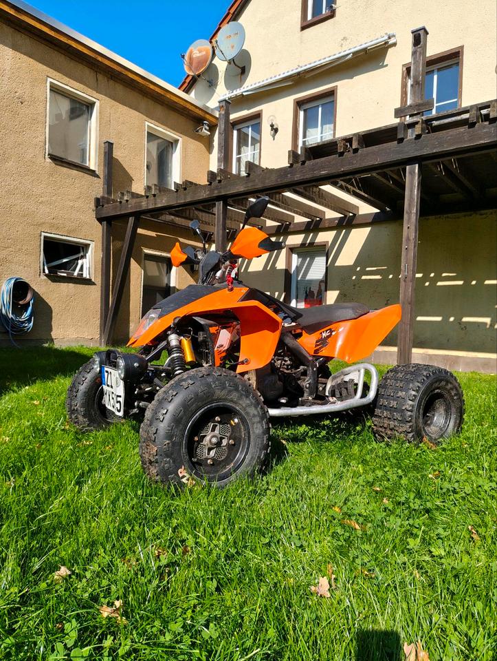 KTM 525 XC ATV Quad 2009 — engine