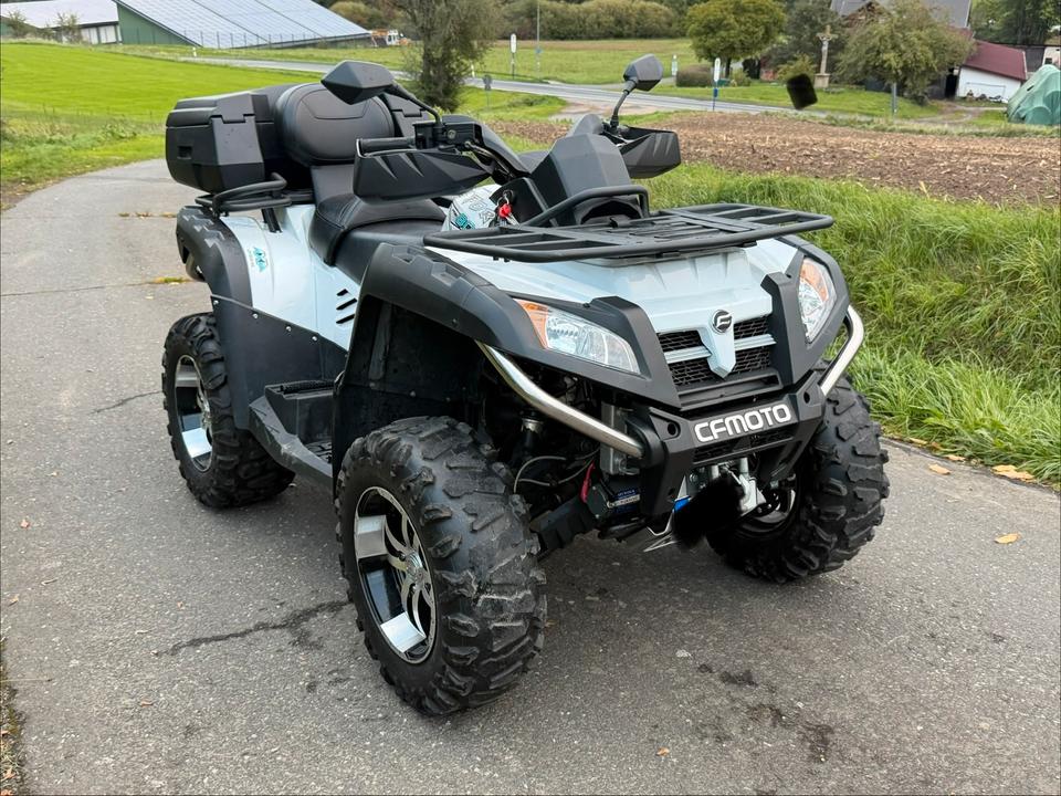  Quad CF MOTO 800 ccm 4x4 LOF EFI TÜV Seilwinde 2015 — interior