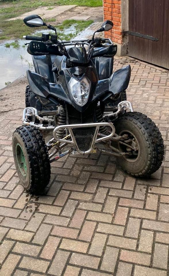 Kymco verkaufe kymco maxxer 300 2008 — rear view