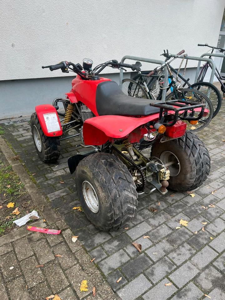 Weitere Motorräder Quad BAROSSA MOTOR 250ccm Mit AHK Seilwinde Tausch möglich 2004 — interior