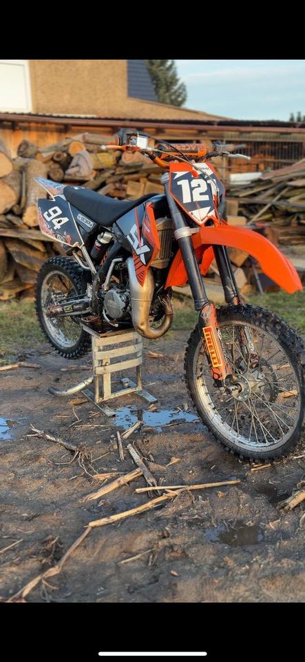 KTM 85 SX Motocross Großrad BJ 2007 — interior