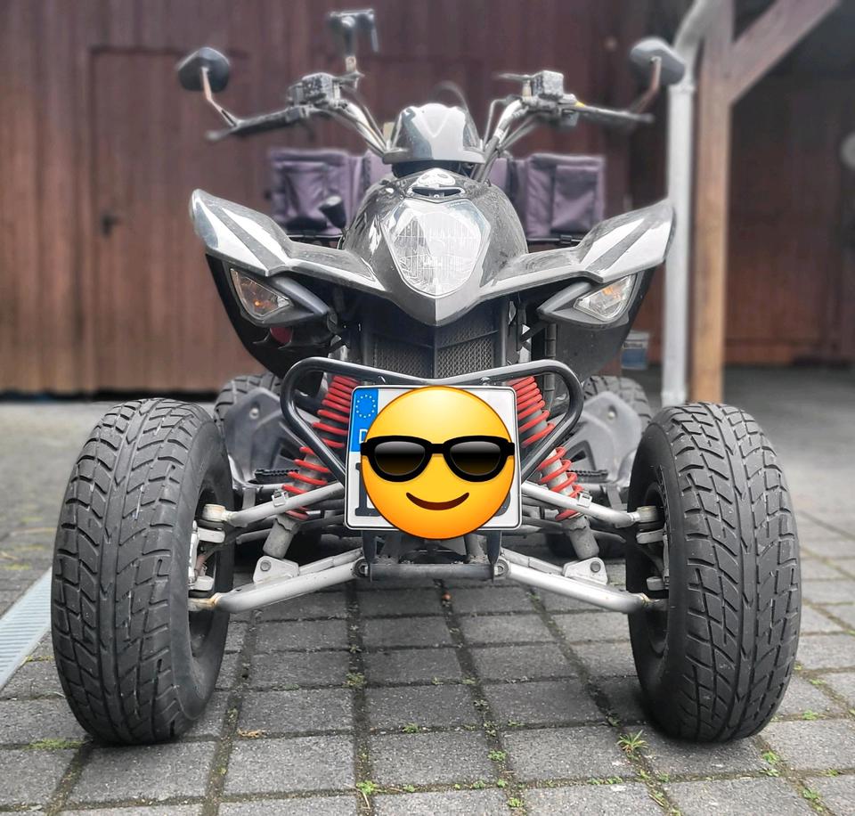 Kymco Maxxer 300 mit TK Sportauspuff 8500km TÜV 07/27 2013 — rear view