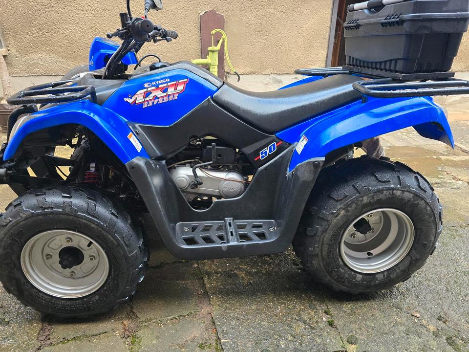 Kymco MXU 50 Quad 2014 — interior
