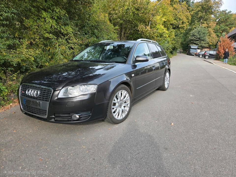 Audi A4 2007 — rear view