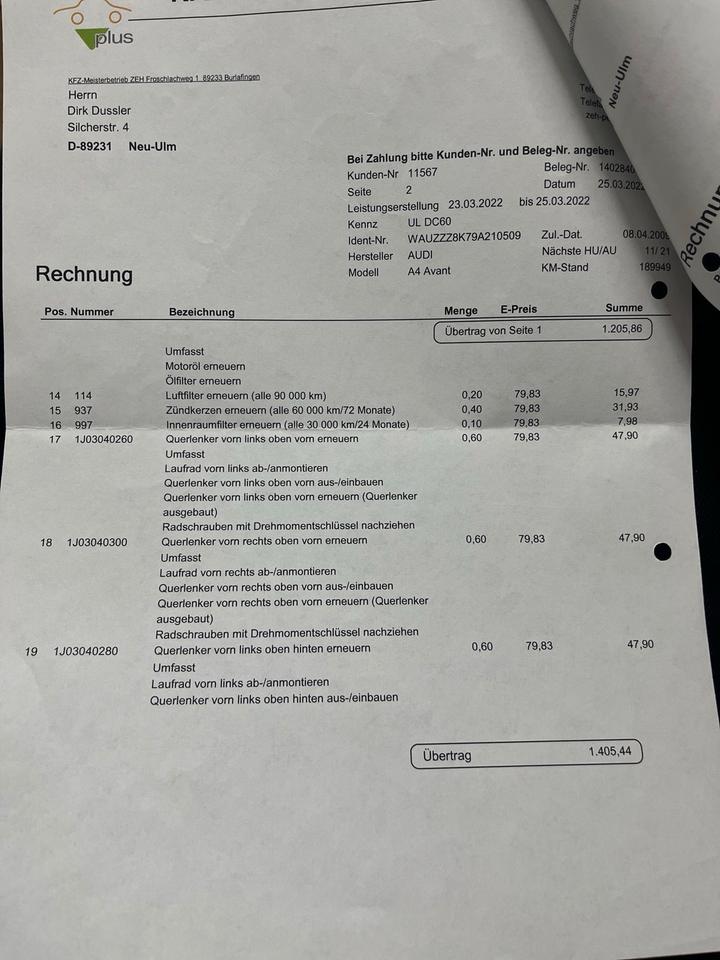 Audi A4 2009 — photo 16