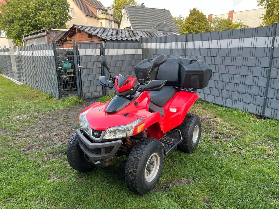 Weitere Motorräder QUAD SYM 250*AUTOMATIK*AHK*Beschreibung Lesen 2008 — rear view