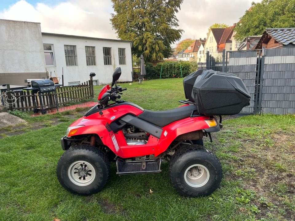 Weitere Motorräder QUAD SYM 250*AUTOMATIK*AHK*Beschreibung Lesen 2008 — interior