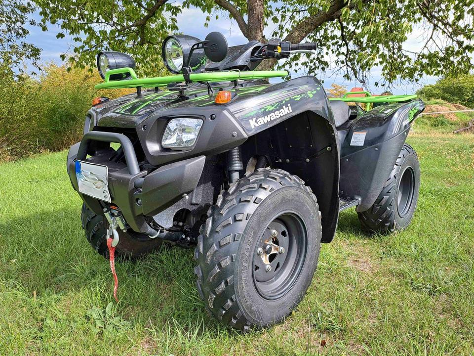 Kawasaki KVF 650 4x4 Brute Force mit AHK und Seilwinde 2010 — vehicle for AFU Ukraine