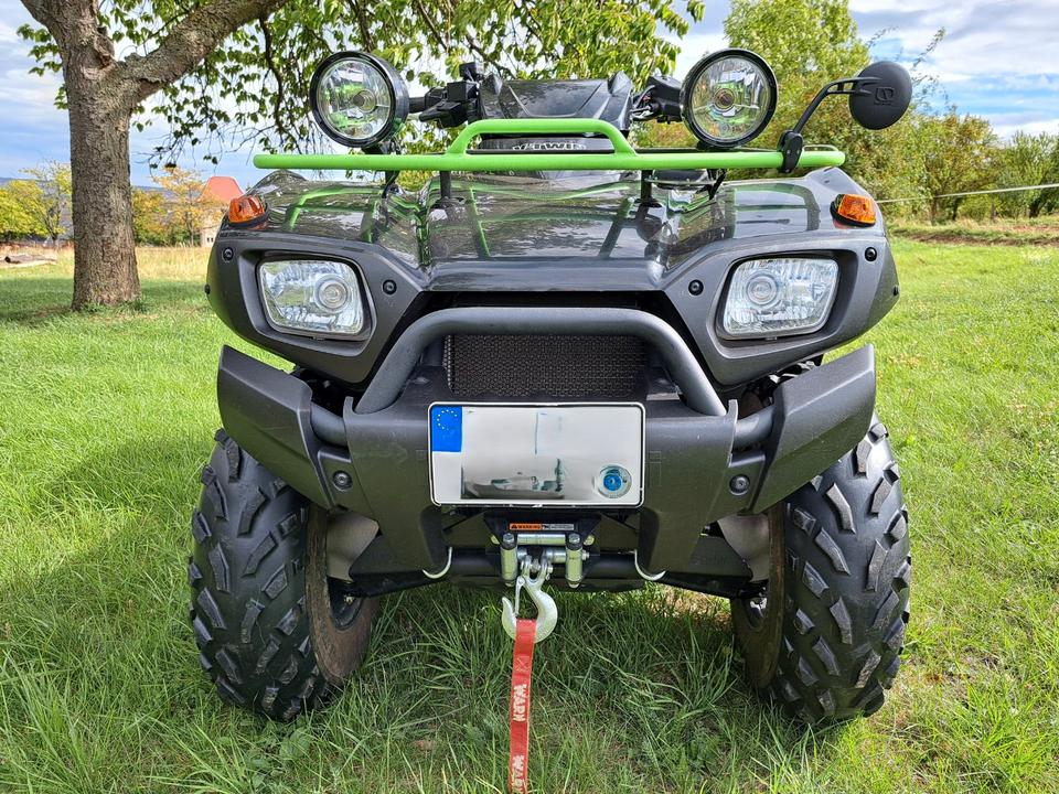 Kawasaki KVF 650 4x4 Brute Force mit AHK und Seilwinde 2010 — photo 5