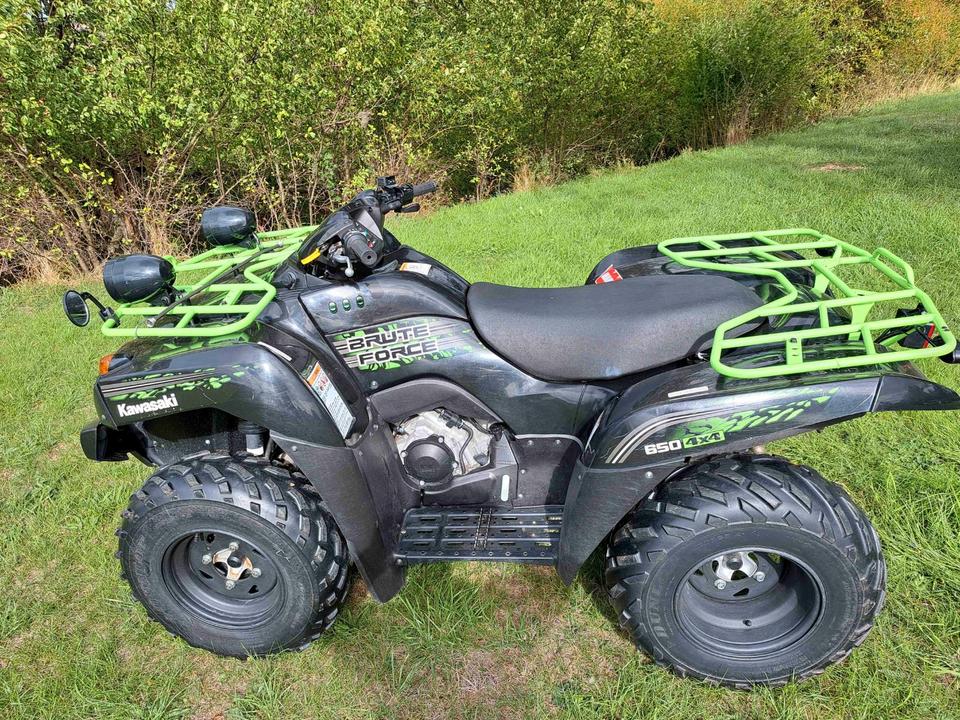 Kawasaki KVF 650 4x4 Brute Force mit AHK und Seilwinde 2010 — photo 7