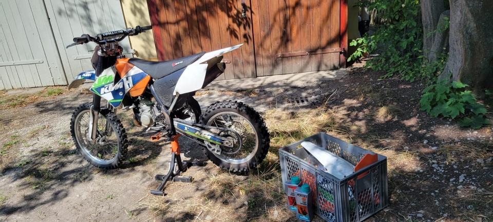 KTM SX 80 Mx, Motocross, Enduro, cr,kx,yz,rm 2005 — rear view
