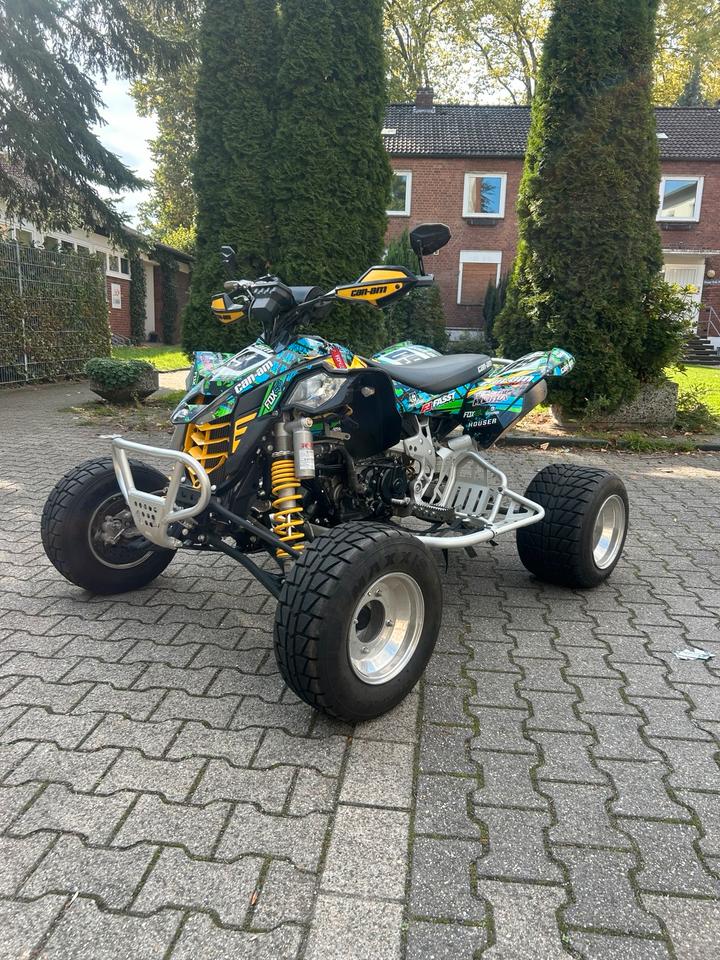  Can am ds450 Rotax Tief/Breit tüv05/2028 2010 — вигляд ззаду