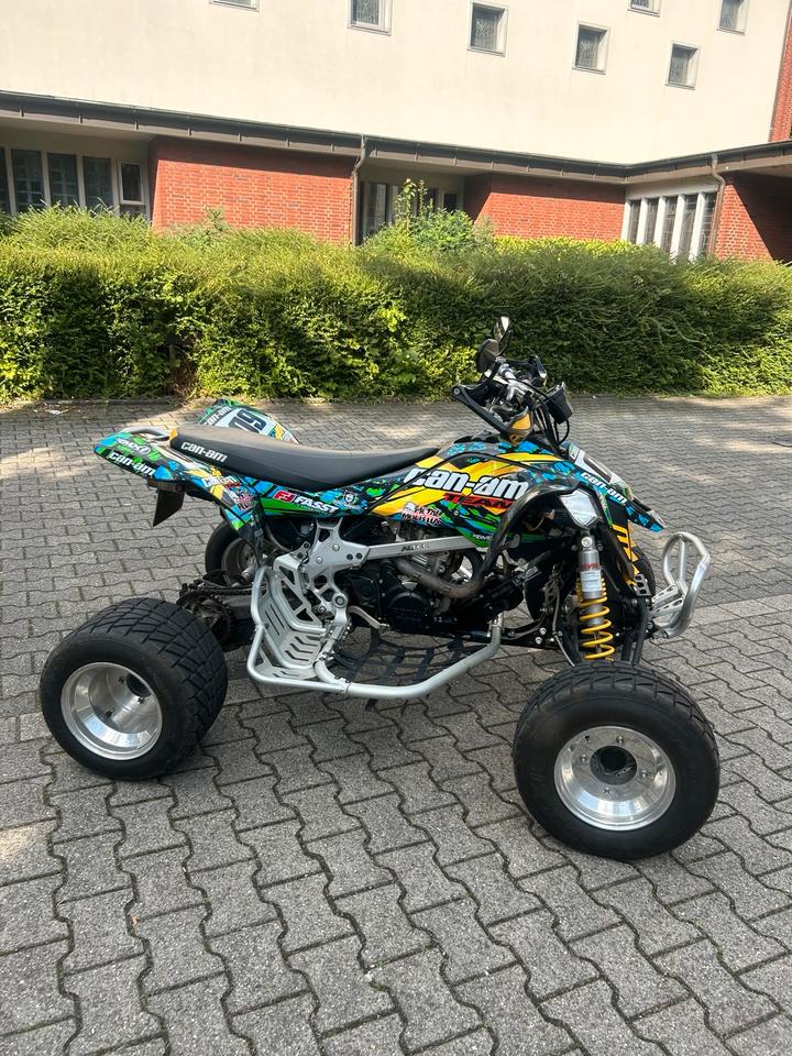  Can am ds450 Rotax Tief/Breit tüv05/2028 2010 — двигун 450 ccm