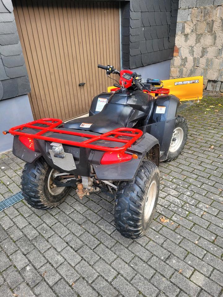 Honda Rincon TRX 650 4x4 Quad, ATV, AHK, Seilwinde, Schiebeschild 2006 — interior