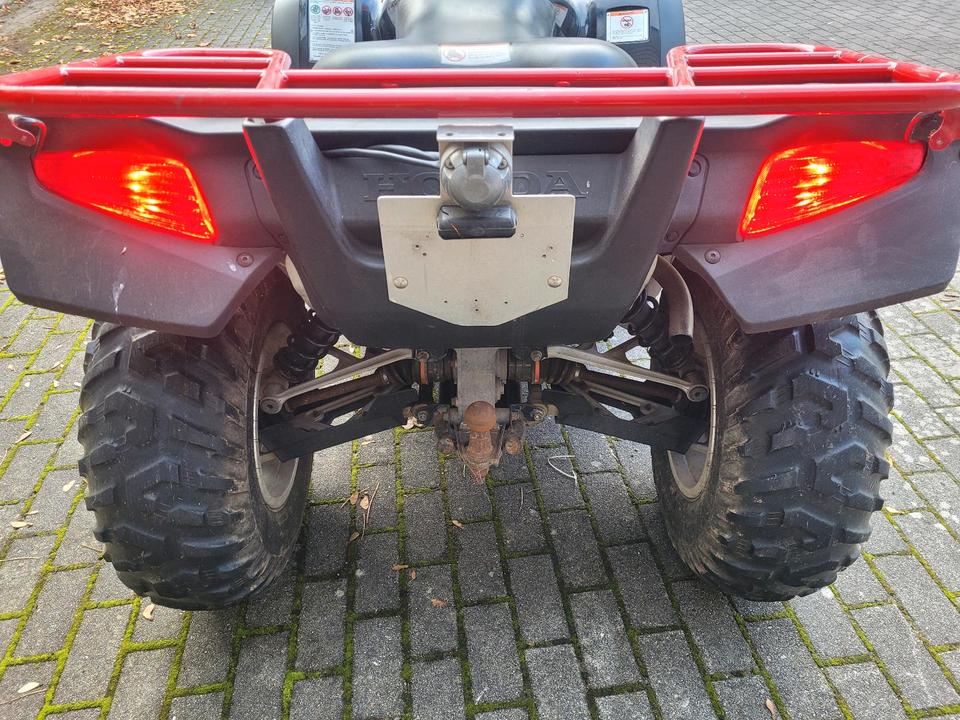 Honda Rincon TRX 650 4x4 Quad, ATV, AHK, Seilwinde, Schiebeschild 2006 — engine 650 ccm