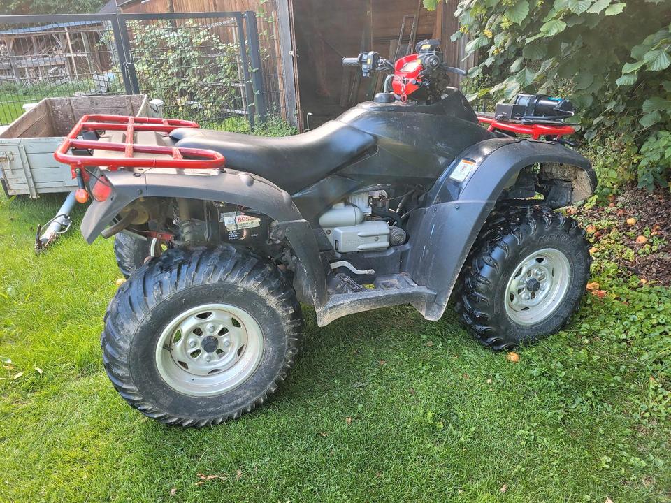 Honda Rincon TRX 650 4x4 Quad, ATV, AHK, Seilwinde, Schiebeschild 2006 — photo 7