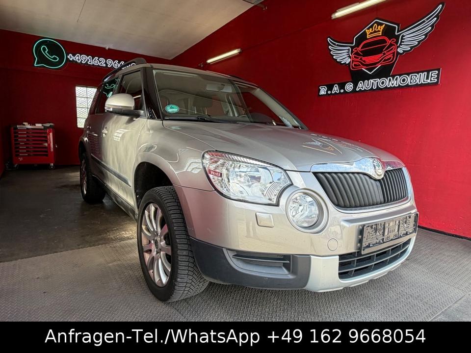 Skoda Yeti 2010 — вигляд ззаду